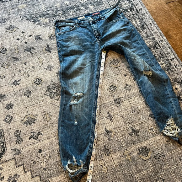 Anthropologie Pilcro women’s the Heritage boyfriend jeans size 28P - Picture 13 of 13